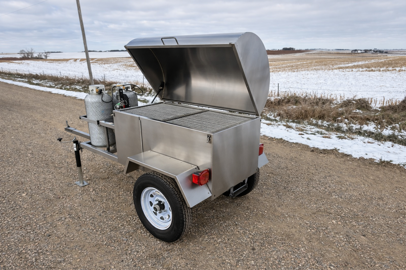 Model 4828GSS Towable Gas Grill – Stainless