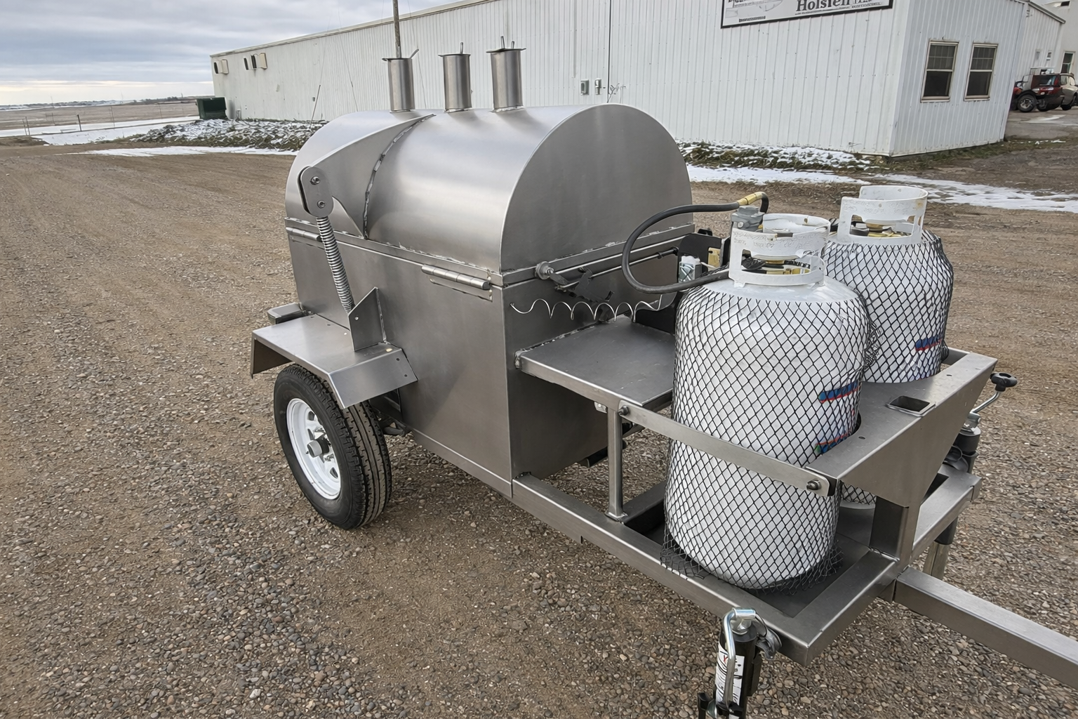 Model 4828GSS Towable Gas Grill – Stainless