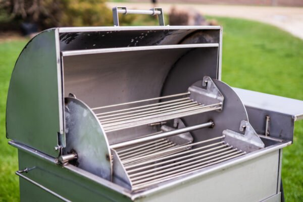 Roll Top Rotisserie Gas Grill RTRSS3630 – Stainless