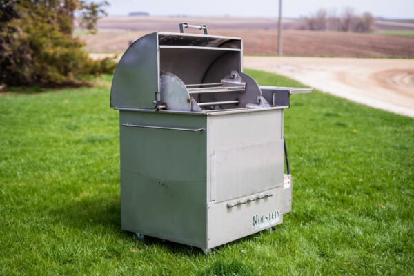 Roll Top Rotisserie Gas Grill RTRSS3630 – Stainless