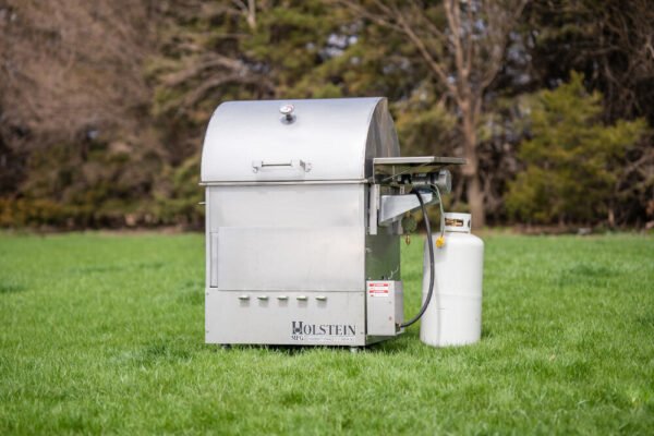 Roll Top Rotisserie Gas Grill RTRSS3630 – Stainless