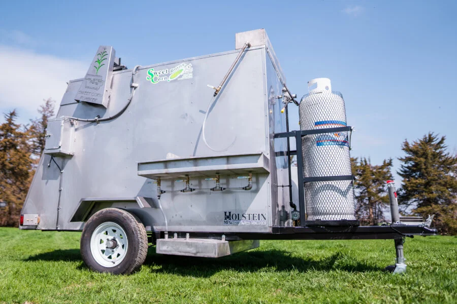 Model 306 Sweet Corn Roaster & Potato Cooker with Sink & Waste Water Tank